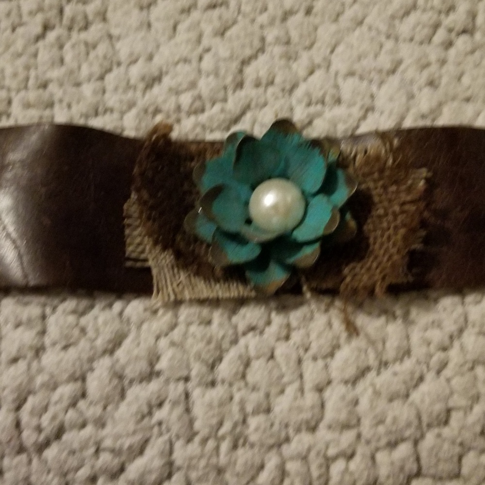 Leather bracelet